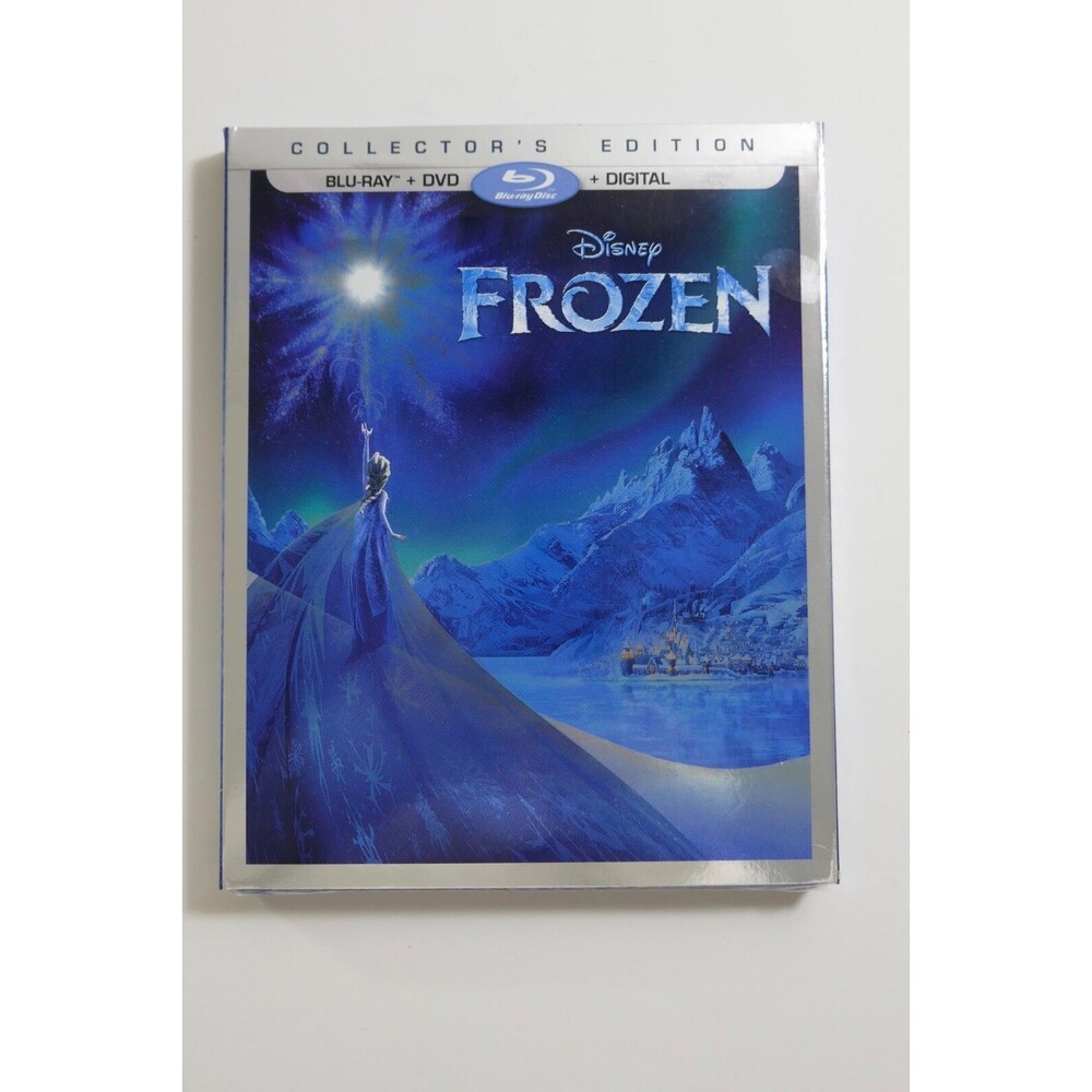 Disney FROZEN Blu-Ray + DVD + Digital HD Movie Club Exclusive Sleeve SEALED